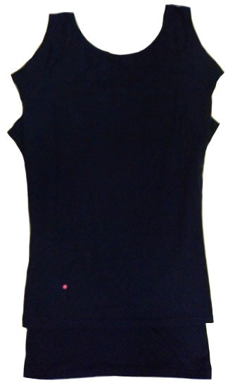 【汗取りタンクトップ(訳あり)】Sサイズ|黒 ブラック| 2枚組|わき汗パット付き