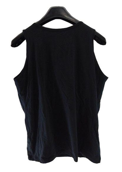 【脇すっきりブラトップ】6Lサイズ|ブラック|綿混|洗濯可|モールドカップ付き|大きいサイズ