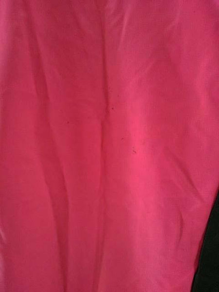 【補整 水着】Lサイズ|黒/ ロイヤルピンク|2点セット|レギュラーバスト|洗濯可|3分丈|バストカップ取り外し不可