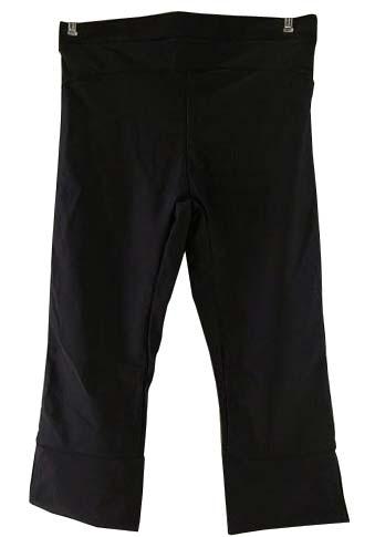 【補整 水着】Lサイズ|黒/ ロイヤルピンク|2点セット|レギュラーバスト|洗濯可|3分丈|バストカップ取り外し不可