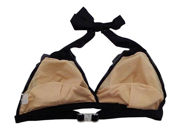 【水着】8Lサイズ|ブラック/ グレー|4点セット|キャミソール|スカート|パンツ|ビキニ上下|フリル付|パッド付