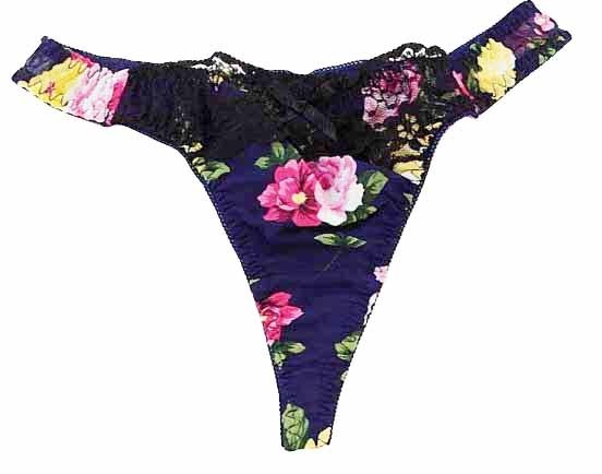 【スリップ&ショーツセット】Sサイズ|ネイビー系