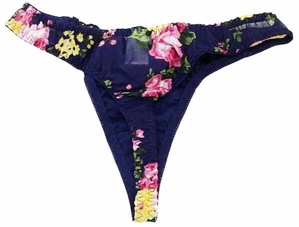 【スリップ&ショーツセット】Sサイズ|ネイビー系