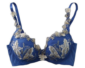【ブラジャー】B65サイズ｜ヒヤシンス｜ワイヤー入り｜3/4カップ｜サイドボーン入り｜下着｜インナー