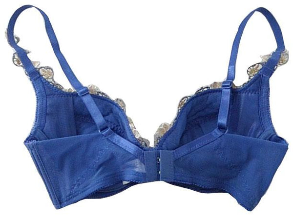 【ブラジャー】B65サイズ｜ヒヤシンス｜ワイヤー入り｜3/4カップ｜サイドボーン入り｜下着｜インナー