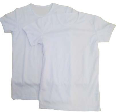 【Tシャツ】メンズ｜Lサイズ｜半袖｜ホワイト｜2枚組｜丸首｜シンプルなデザイン